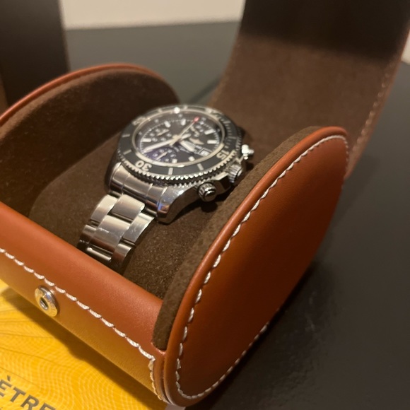 Authentic Breitling Superocean Chrongraph # A13311 Blue - Picture 9 of 12